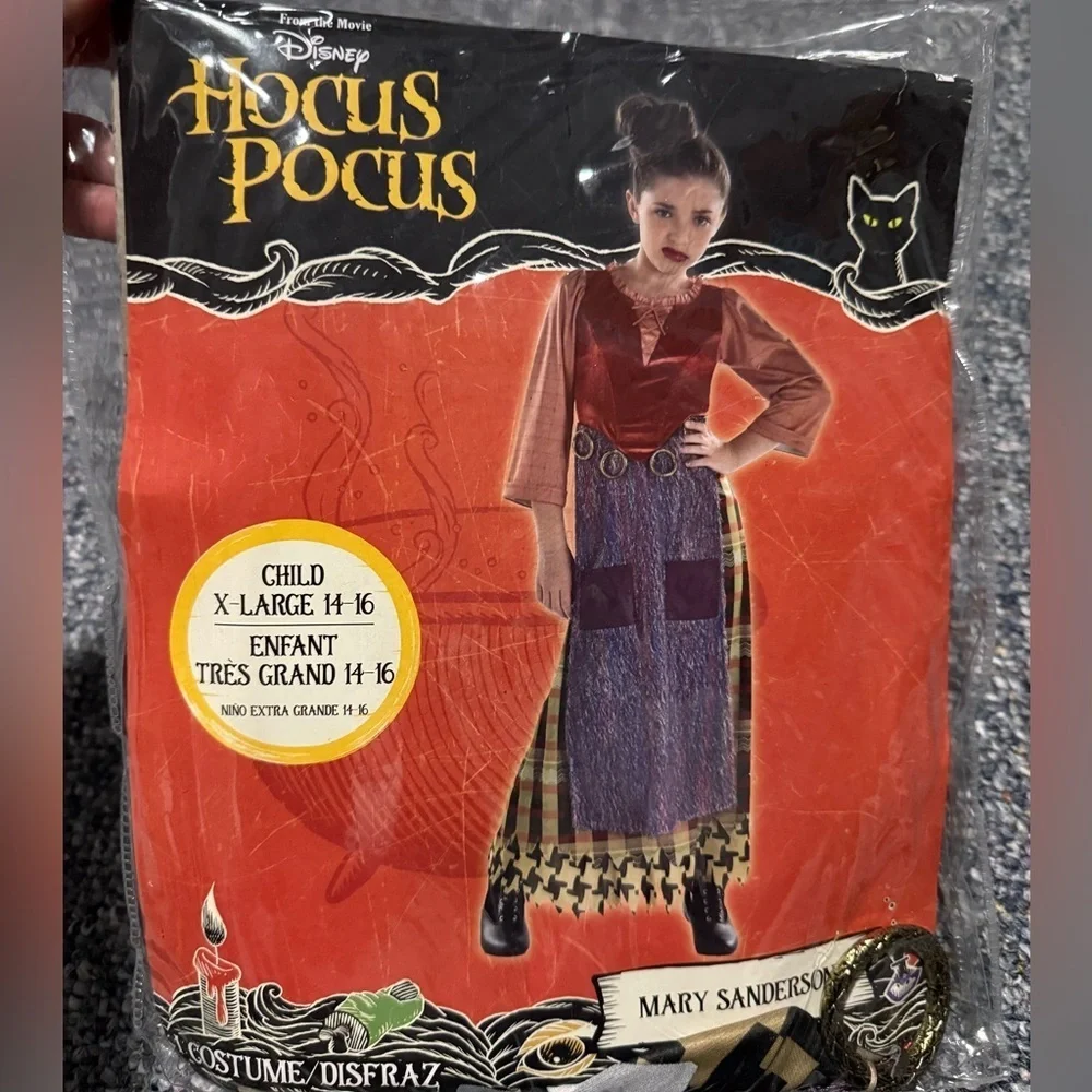 NEW Hocus Pocus Mary Sanderson dress costume